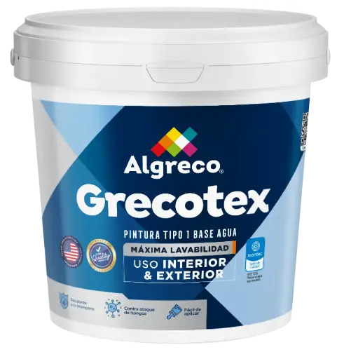 Pintura Vinilo T1 Grecotex Algreco Galon