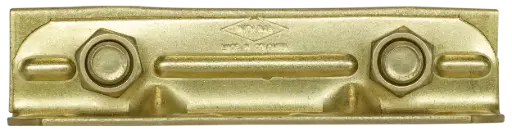 [T1305-0003] Grapa Cama Luna De Miel 4 1/2″ Latonada Calibre 14 Con Tornillo X 4 Und