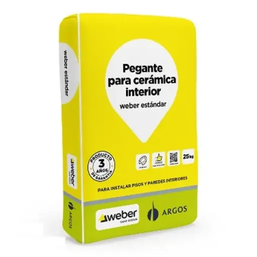 [P-90000] Pego Cerámico Estándar Gris x 25kg Weber 