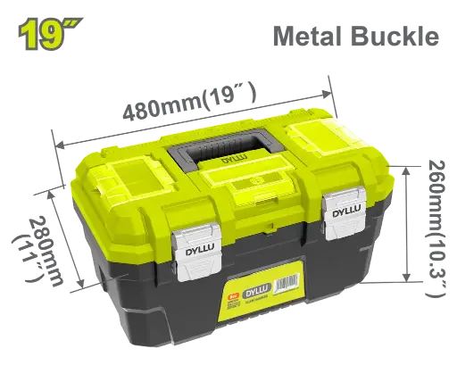 Caja de Herramientas Cierre Metálico Dyllu