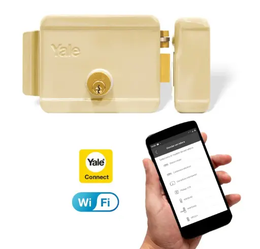 Kit Yale Connect Cerradura Eléctrica 60mm