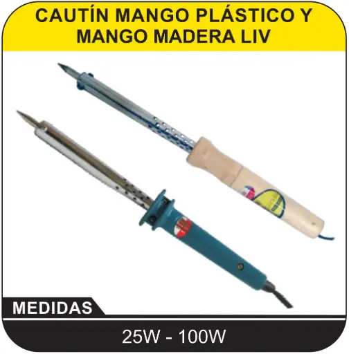 [823662020] Cautin Madera 100w 110v Punta Redonda Liviano Jaguar
