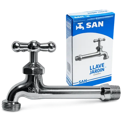 [OS-280] Llave De Chorro Cromada Con Extension San