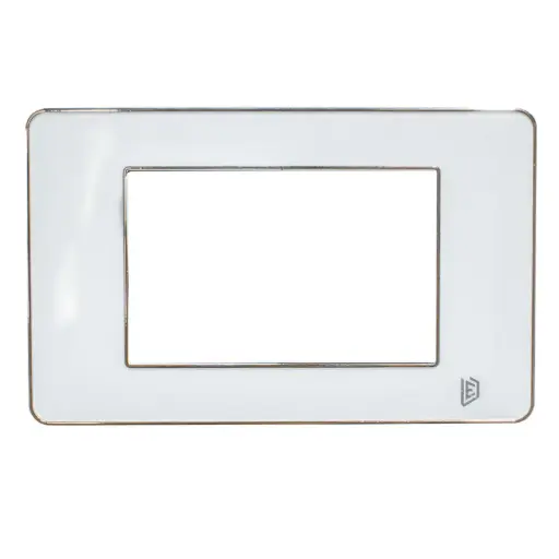 Tapa Luxor Borde Cromado Cuadrada Duke Energy