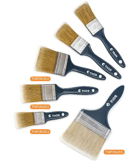 Brocha Basic Cerda Mona Mango Plástico Thor