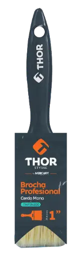 Brocha Basic Cerda Mona Mango Plastico Thor