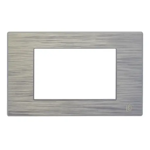 [13163] Tapa Luxor Plata Cuadrada Duke Energy (V2-02p)