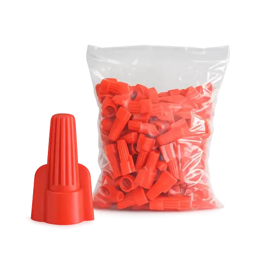 [ECA144] Conector Profesional Naranja Bolsa X100 Unds Mercury