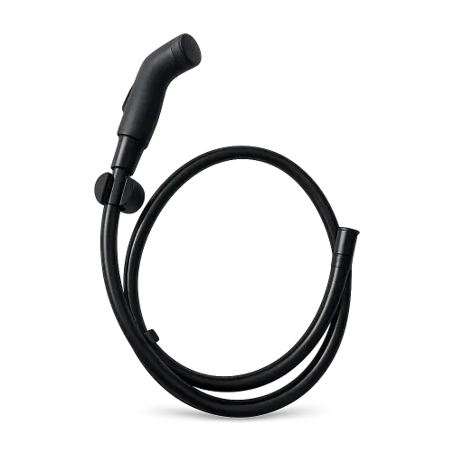 [DUC-102N] Ducha Telefono Premium Negra Fermetal