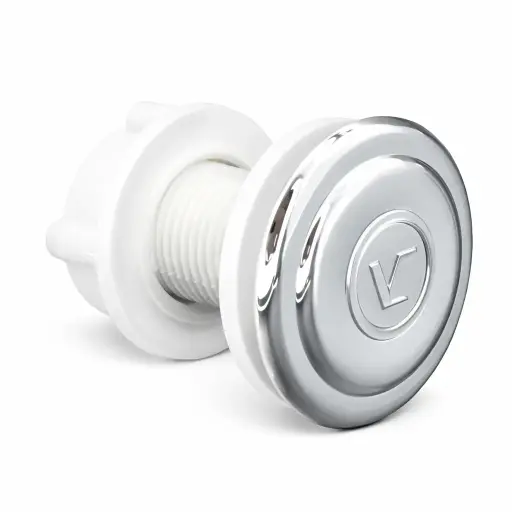 [VC95] Tapa Hueco Cromado Plastica Vc