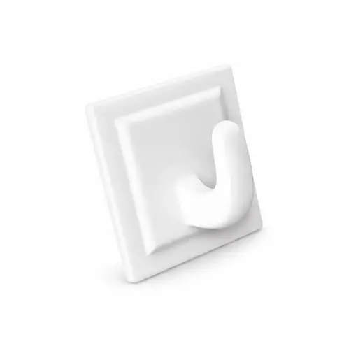 Gancho Adhesivo Plastico Vc