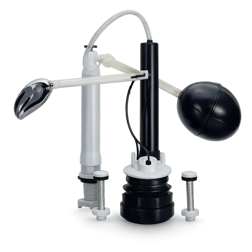 [32010704] Conjunto Griferia 5/16 Agua Stop Plastico Manija Cromada Rioplast