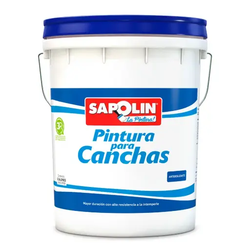 Pintura Canchas Sapolin Cuñete