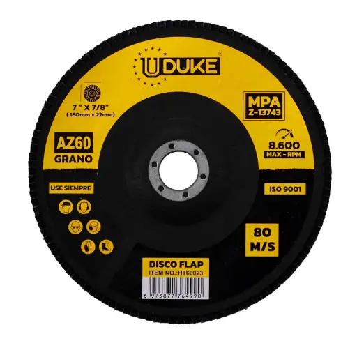 Disco Flap Uduke 7 180mm X 22mm