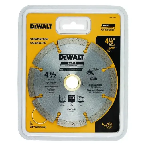 Disco Diamantado Segmentado Dewalt