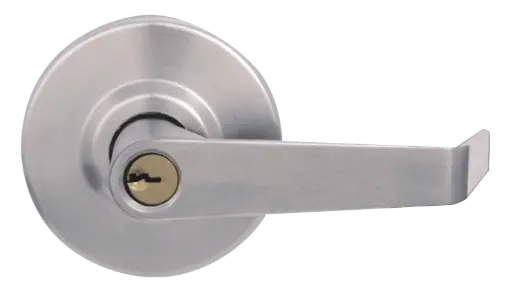 [THCHA110] Cerradura Entrada - Alcoba Cilindro Bronce Manija Plateada Thor