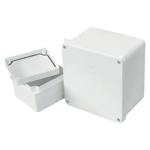 Caja Plastica De Paso Blanca Induma