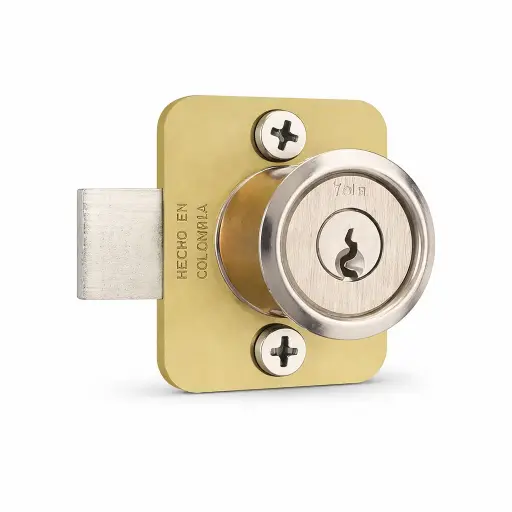 Cerradura Mueble 2045 Niquel Brillante Yale