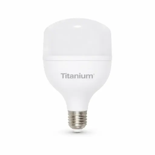 Bombillo Led Alta Potencia Titanium E27 6500k