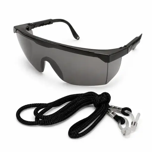 Gafa De Seguridad Tipo Norton Lentes Sin Norma Uduke + Cordon Kit