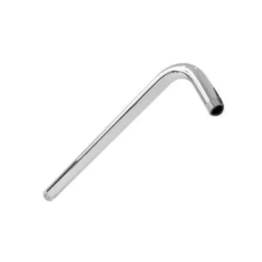 [VQART004] Brazo Regadera 40 Cm Cromo Acero Inox Valqua