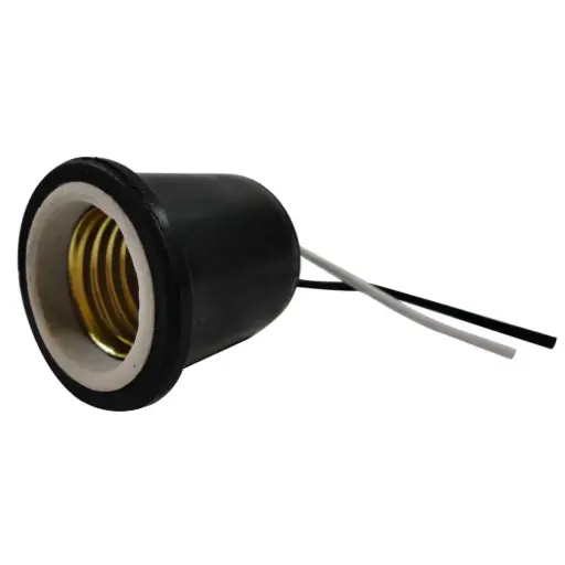 [5443] Socket Caucho Intemperie Fino Loza (Jc502w) (Retie-Fl) (Ht30517) Uduke
