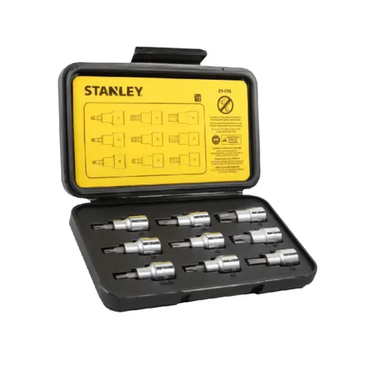 [89-098] Juego De Copas Torx 1/2″ 9pz Stanley 89-098