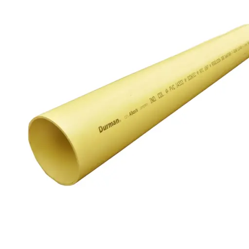 Tubo Sanitario PVC Durman 6m