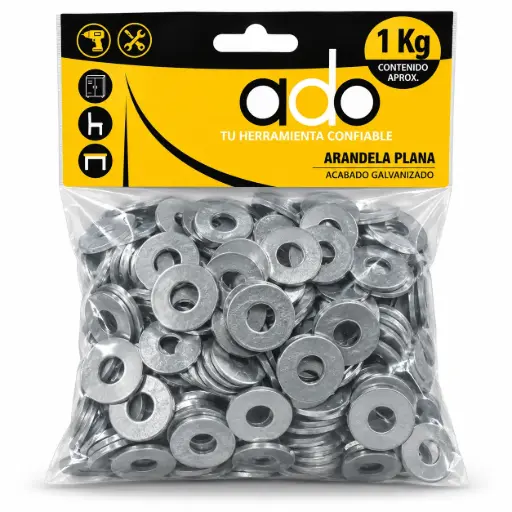 Arandela Plana Pack Kg