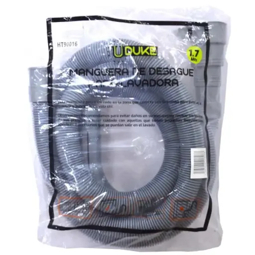 [12142 - HT90014] Manguera Lavadora Desague 1.7 Mts Uduke