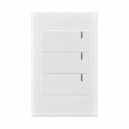 [ETI36] Interruptor Triple Conmutable Mercury Premium White