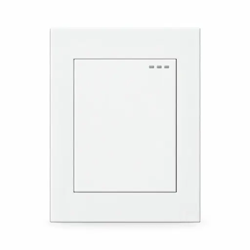 [ETI87] Interruptor Sencillo Conmutable White Luxury Mercury