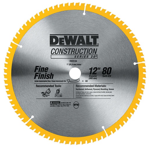 [DW03128] Disco de sierra Dewalt