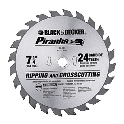 [71-727] Disco Sierra Black & Decker